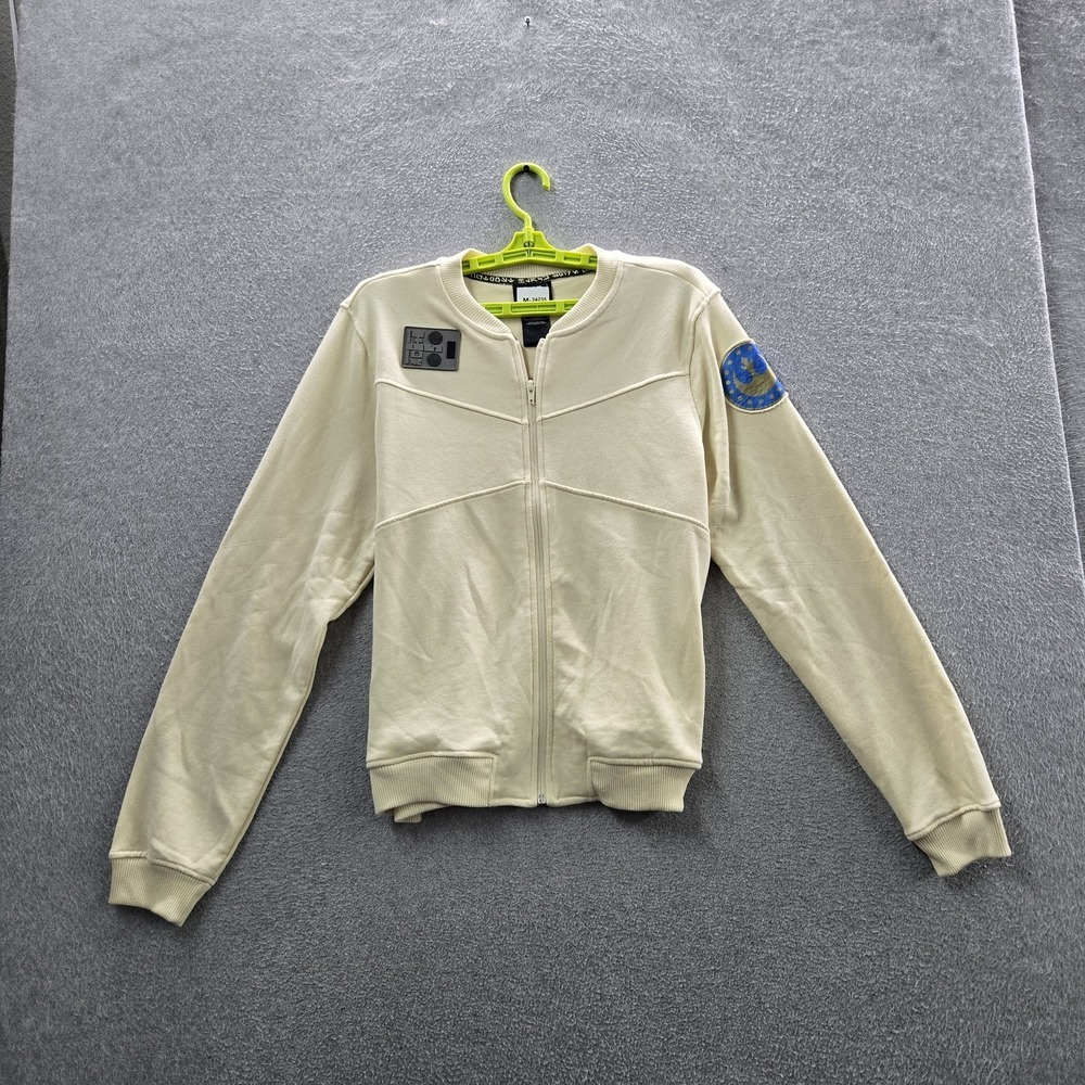 Star Wars Women Jacket L Beige Embroidered Rebel Resistance Galaxy's Edge‎